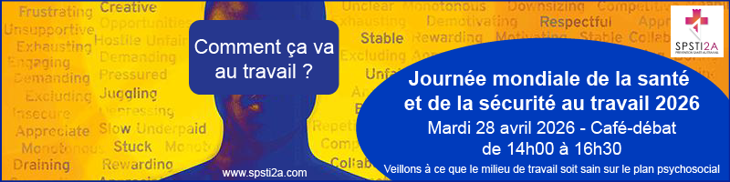 Propriano - Journée Mondiale de la santé et de la Sécurité au Travail 2026 - Café débat