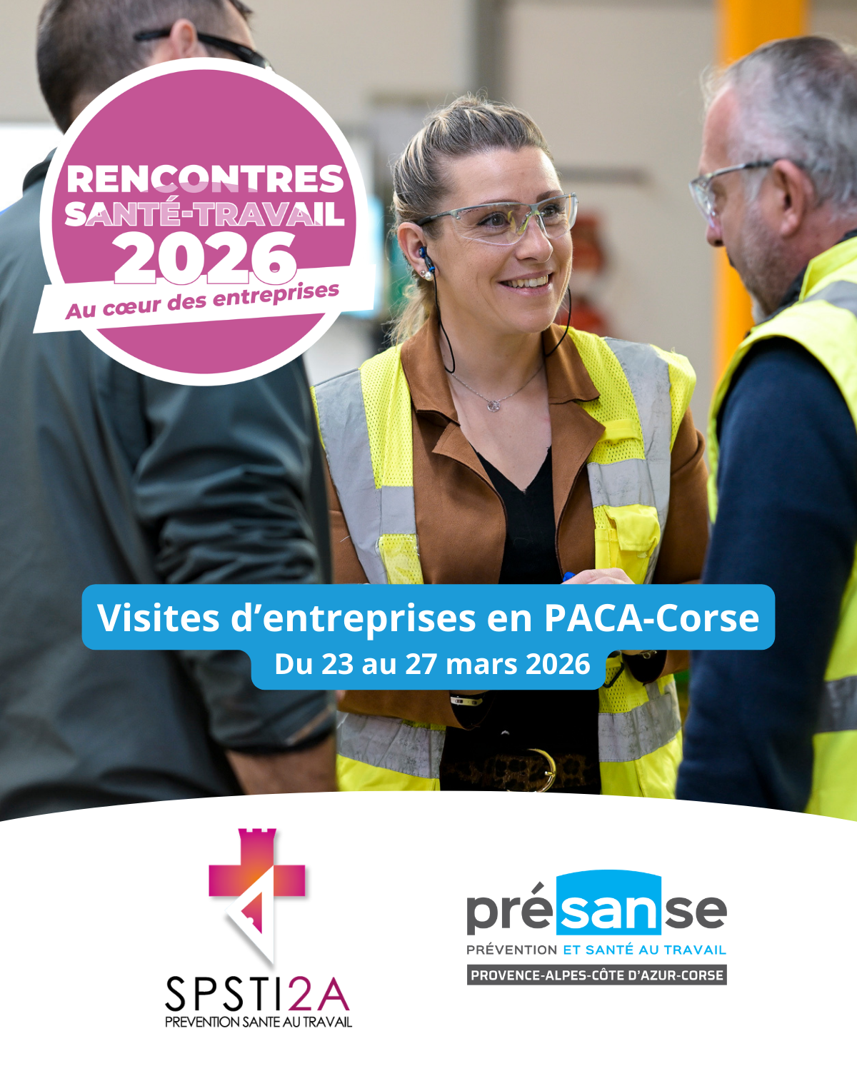 Rencontres Santé Travail 2026 :  visite de la Carrosserie LUCIANI